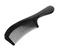 Beaupretty Natural Ox Horn Comb Massage Comb Large Black Buffalo Horn Hair Styling Home Use