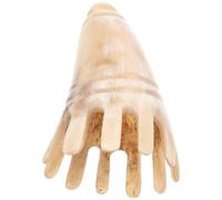 Beaupretty Natural Ox Horn Scalp Massage Tool with Effective Cleansing and Multipurpose Features Horn Comb for Daily Use and Scalp Massaging Real Conch Shell Inspired