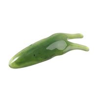 Beaupretty Natural Resin Two-pronged Nose Massager Manual Massage Tool for Facial Acupoint Therapy Smooth Wear-Resistant Design for Safe Skin Care and Body Health Suitable for Relaxation and