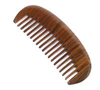 Beaupretty Natural Texture Carved Comb Scalp Massagers Retro Wood Hair Comb Smooth Handle for Wife