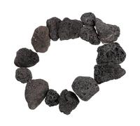 Beaupretty Natural Volcanic Black Lava Rock Garden Stones for Aquarium and Flowerpots, Highly Shapeable Succulent Gravel Maintaining Sufficient Oxygen Levels, for Plants and Office