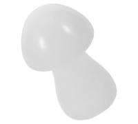 Beaupretty Natural White Crystal Mushroom Sculpture Mini Crystal Stone Figurine for Meditation, Tabletop Decoration, and Mushroom Party Decor