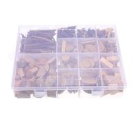 Beaupretty Natural Wood Slices and Dry Branches DIY Craft Set, Unfinished Tree Bark Discs and Kindergarten Art Projects, Original Wood Materials for Woodburning and Handmade Decorations