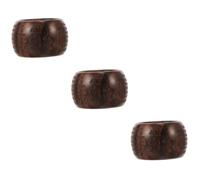 Beaupretty Natural Wooden Thumb Ring for Men Unique Design Comfortable Thumb Finger Ring Elegant Decoration for Mindfulness and Meditation