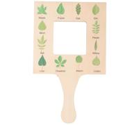 Beaupretty Nature Guide Frame Cloud Viewer for Nature Identification and Observation Large Thick Pine Craft for Outdoor Exploration and Educational Activities