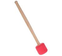 Beaupretty Non Slip Wooden Bass Drum Mallet Versatile Percussion Drumstick for Sound and Comfortable Grip Suitable for Various Musical Styles Red