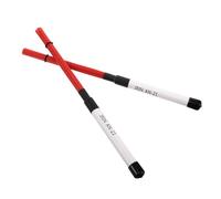 Beaupretty Nylon Jazz Drum Brushes with Handle Acoustic Drumsticks for Percussion Compact and Portable Nylon Wire Brush Sticks for Versatile Drumming Styles and Rhythm Performance