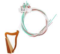 Beaupretty Nylon Lyre Strings Set Replacement Strings for Lyre 10-Piece Kit Sturdy and Easy to Install Accessories for Musical Instruments