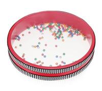 Beaupretty Ocean Drum with Metal Beads Percussion Instrument for Beginners and Professionals Produces Relaxing Sea Wave Sounds Smooth Surface Long Lifespan