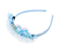 Beaupretty Ocean Theme Mermaid Princess Crown Headband for Lightweight Seashell Tiara Hair Accessory for Birthday Parties and Cosplay Comfortable Fit Ocean-inspired Headwear