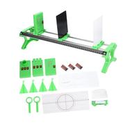 Beaupretty Optics Learning Starter Kit for Students Safe and Practical Light Experiment Tools with Optical Instrument Stand Convex Lens and Pinhole Imaging for Physics Education and Science