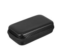 Beaupretty Organizer Pouch with Pu Woven Elastic Band, Portable Ear and Protective Storage Case, Compact Shockproof Bag for Travel