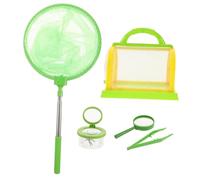 Beaupretty Outdoor Exploring Catching Kit with Magnifying Glass Insect Catcher for Biological Observation Camping and Nature Exploration Safe Butterfly and Bug Collector for Boys