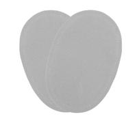 Beaupretty Oval Grey Elbow Patches for Sweaters 1 Pair Sew-on Jacket Repair Patches Clothing Sewing Appliques Garment DIY Sewing Notions