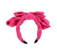Beaupretty Oversized Bow Headband for Women and Girls Soft Corduroy Hair Accessory for Parties and Holidays Comfortable and Durable Design for Everyday Wear