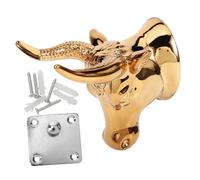 Beaupretty Ox Head Shaped Guitar Wall Hook Iron Hanger for Acoustic Bass Ukulele Stylish Wall Mounted Guitar Hook with Load Capacity Easy Detachable Installation for String Instruments