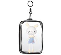 Beaupretty Pain Bag Doll Figure Display Bag Keychain Portable Doll Storage for Collectors