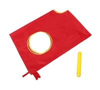 Beaupretty Parachute for Team Building Outdoor Cooperative Games Cloth Material Rectangular Design for Fitness and Physical Activity Random Color