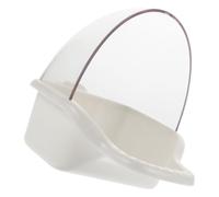 Beaupretty Parrot Bath Box Bird Bath Feeder Strong and Sturdy Large Stable Plastic Hanging Garden Decoration for Pet Birds and Pigeons for Friends