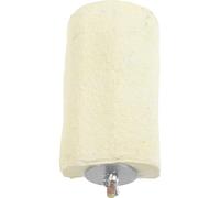 Beaupretty Parrot Molar Platform Perch Stand Made of Calcium Stone for Paw Grinding and Relieving Boredom, Suitable for Bird Cage and Floor Use a Chewing