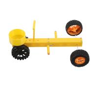 Beaupretty Parrot Training Bike Mini Bird Intelligence Trainer for Budgies Cockatiels Conures Interactive Exercise and Problem-solving Enrichment with Easy-clean Design