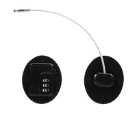 Beaupretty Password Refrigerator Lock for Child Safety Multifunctional No Drill Freezer Lock Strong Adhesive for Cabinets and Drawers Black