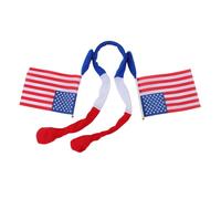 Beaupretty Patriotic American Flag Headband Lightweight Independence Day Hair Accessories for Labor Day Graduation Party Usa Themed Hair Decoration Portable Comfortable Party Wear