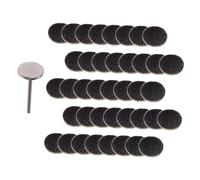 Beaupretty Pedicure Sanding Discs 50pcs 20mm Dead Skin Remover Sandpaper Pads Bearing for Electric Callus Remover Foot Care Tool