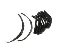 Beaupretty Peking Fake Bangs Clips 9pcs Curtain Bangs Hair Extensions for Women Stage Performance Hairpieces for Dramatic Roles Easy to Wear