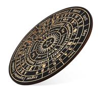 Beaupretty Pendulum Board Elegant Wooden Divination Tool for Spirituality with Timeless Design for Meditation and Home Decor for Seeking