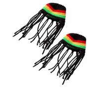Beaupretty Pet Costume Hat with Unique Braided Style, Breathable Polyester Material 2pcs Halloween for Cats and Small Pets for Halloween Parties and Photoshoots