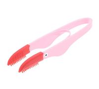 Beaupretty Pet Grooming Comb for Pets Eyes and Face with Comfortable Grip, Silicone and Plastic Material, Soft Brush to Remove Tear Stains and Crust, for Daily Use on Cats and Dogs