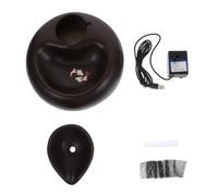 Beaupretty Pet Water Dispenser Automatic Electric Drinking Fountain Usb Powered Ceramic Waterer for Cats and Small Pets Indoor Use