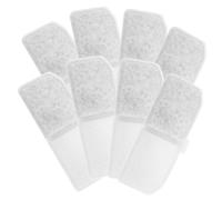 Beaupretty Pet Water Dispenser Filter Replacement for Cat Drinking Fountain with Resin and Cotton Filters 11.5X4.5X1Cm Removes Pet Hair Dust and Substances for Home