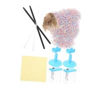 Beaupretty Physics Experiment Set with Plastic Stick for Electrostatic Friction and Induction Interactive Static Electricity Science Kit for Learning and Teaching Tools Random Color