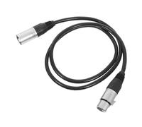 Beaupretty Pin Male to Female Xlr Mic Cable Balanced Audio Cord for Professional Microphones Mixers Speakers Studio and Stage Use