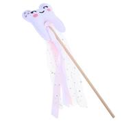 Beaupretty Pink Fairy Wand with Tooth Design Lightweight Portable Fairy Stick for Birthday Parties Dress Up Performances for Boys