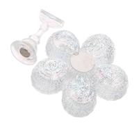 Beaupretty Plum Blossom Nail Holder Display Stand for Press Fake Nails Iridescent Design for Training and Decoration