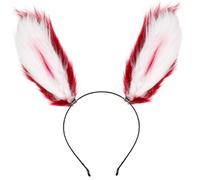 Beaupretty Plush Bunny Ear Headband for Girls and Women Cute Rabbit Ears Hair Accessory for Easter and Parties Adorable Costume Decoration for Boys and Girls and Adults