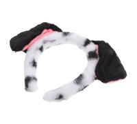 Beaupretty Plush Headband Dalmatian Ears Soft Furry Material for Dog Cosplay Cute Party Headbands for Girls and Women Photo Props and Makeup Accessories