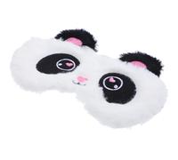 Beaupretty Plush Panda Sleeping Eye Mask for Kids Comfortable Cartoon Eye Cover Adjustable Strap for Naps Travel and Sleep