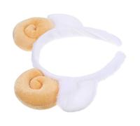 Beaupretty Plush Sheep Horn Headband Cute Animal Ears Hair Hoop for Wedding Cosplay Party Celebrations Hair Accessories