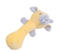 Beaupretty Plush Squeaker Stick Hand for Adorable Animal Design with Vibrant Colors to Stimulate Vision and Develop Grip Strength for Nursery and Playroom Use