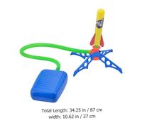 Beaupretty Pneumatic Rocket Launcher for EVA Foam Rockets with Foot-powered Stem Outdoor and Ages