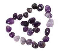 Beaupretty Polished Purple Quartz Stones Natural Amethyst Agate Pebbles for Garden Landscaping Aquarium Decor Vase Fillers Crystal Healing Gemstones for DIY Crafts and Plant Pots