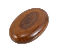 Beaupretty Polished Quartz Crystal Relaxation Stones Maple Color Palm Massage Hot Rocks for Essential Oil Compatible Meditation Tool for Body and