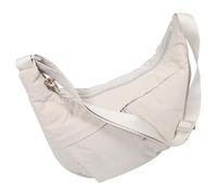 Beaupretty Polyester Crescent Crossbody Bag for Women Large Capacity Shoulder Purse Washable Multipurpose Travel Everyday Use Hobo Sling Handbag