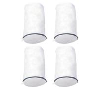 Beaupretty Polyester Mesh Laundry Bags Protective Shoe Wash Bags 4pcs White with Mesh Design, Suitable for Machine Washing and Drying for Shoes and Garments