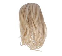 Beaupretty Ponytail Wig Claw Short Curly Irregular Braid Hair Extension with Claw Clip Natural Wave Flexible Ponytail for Daily Wear Women Hairpieces