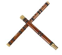 Beaupretty Portable Bamboo Flute for Beginners Antique Design Lightweight Easy to Carry for Developing Musical Skills Beautiful Sound Wide Range